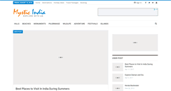 Desktop Screenshot of mysticindiatour.com