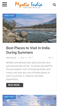 Mobile Screenshot of mysticindiatour.com